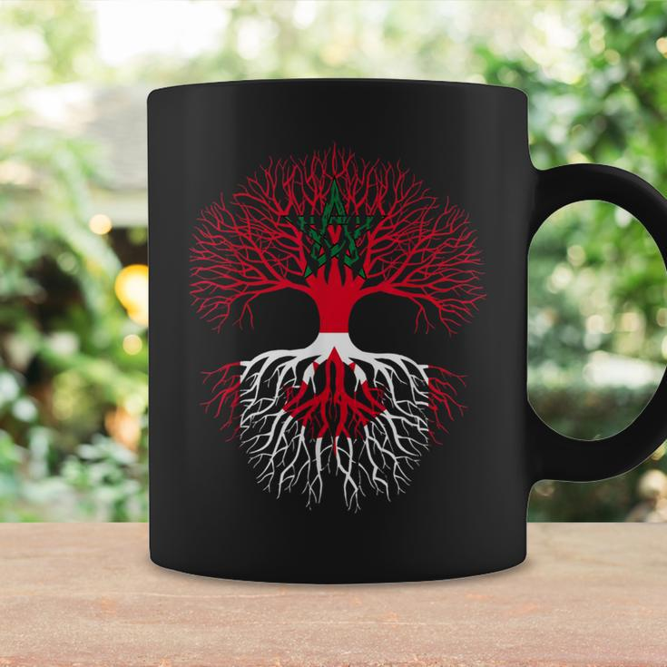 Canadian Roots Moroccan Grown Canada Flag Matching Couple Coffee Mug Gifts ideas