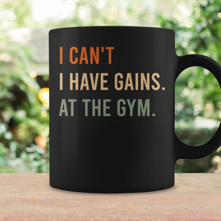 I Can't I Have Gains At The Gym Grip Strength Coffee Mug Gifts ideas