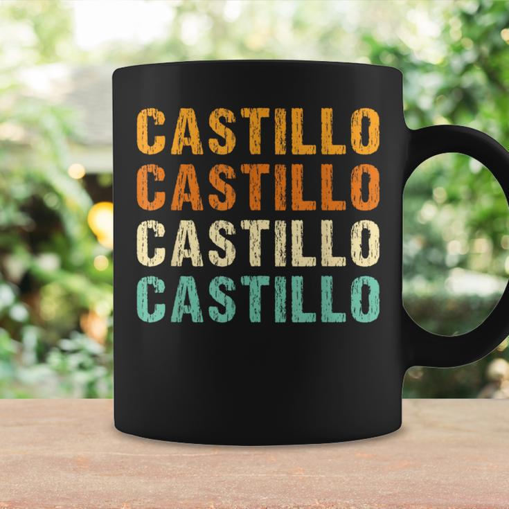 Castillo Last Name Family Reunion Surname Personalized Coffee Mug Gifts ideas