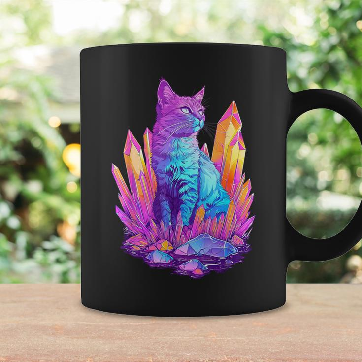 Cat With Crystals Coffee Mug Gifts ideas