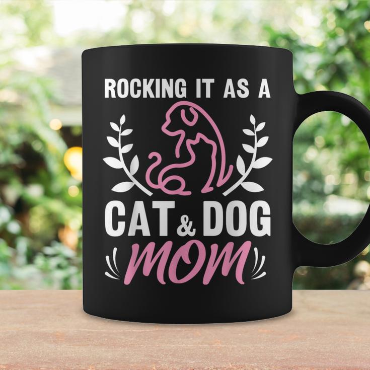 Cat And Dog Mom Fur Mama Mother's Day Coffee Mug Gifts ideas