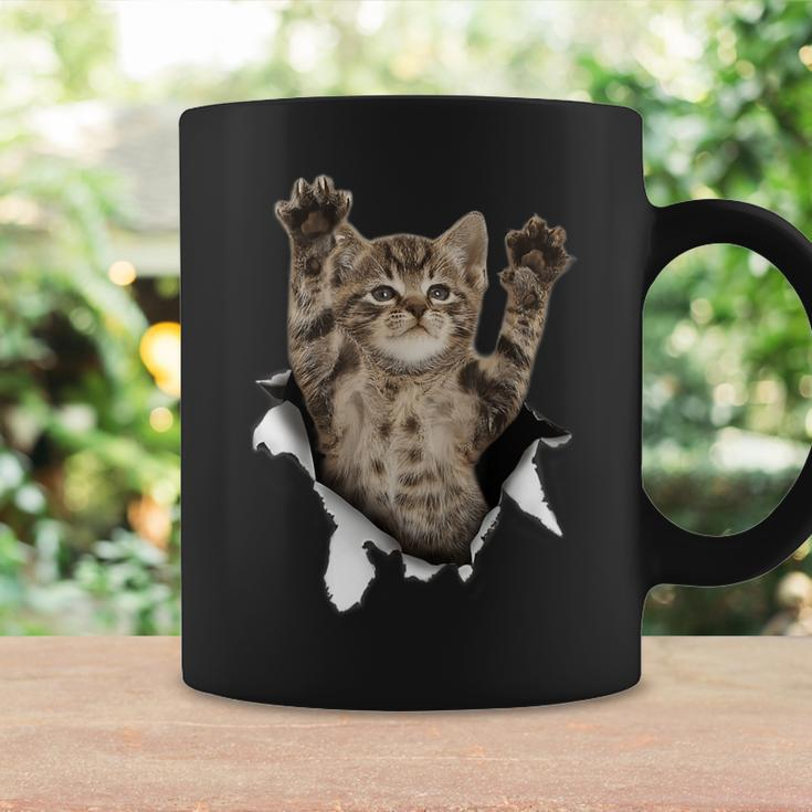 Cat Lady Cute Cats Cat Torn Cloth Kitten Coffee Mug Gifts ideas