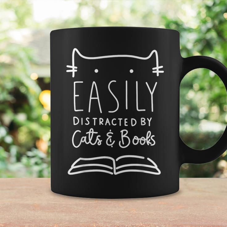 Cat Lover Cats And Books Book Lover Reading Lover Cat Coffee Mug Gifts ideas