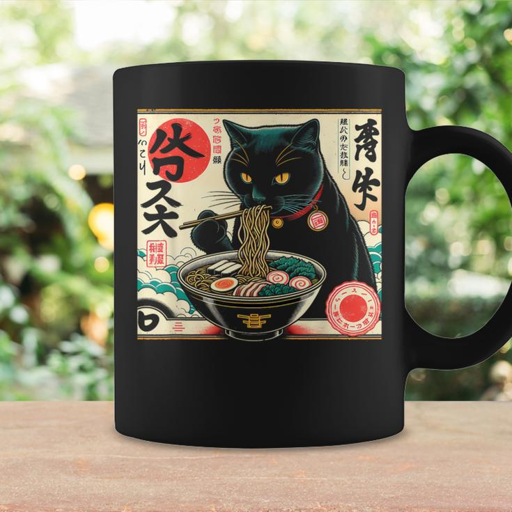 Cat Ramen Noodle Japanese Anime Ramen Kawaii Cat Coffee Mug Gifts ideas