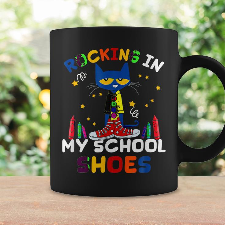 Cat-Rocking I N My-School-Shoes-Back To-School-Cat-Lover Coffee Mug Gifts ideas