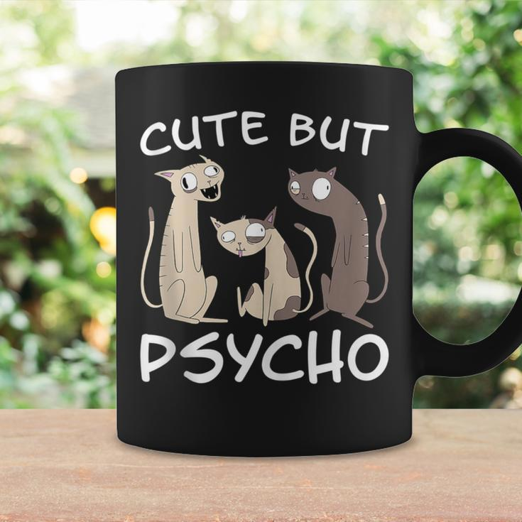 Cat Saying Cute But Psycho Cats Mom Kittens Cats Dad Coffee Mug Gifts ideas