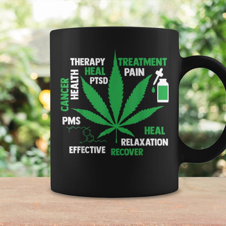 Cbd Oil Cannabinoid Hemp Heals Therapy Quote Fun Coffee Mug Gifts ideas