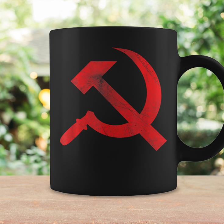 Cccp Ussr Hammer Sickle Flag Soviet Communism Tassen Geschenkideen