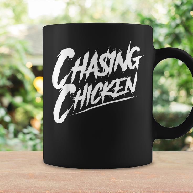 Chasing Chicken Rap Get Money Chasing Chicken Retro Coffee Mug Gifts ideas