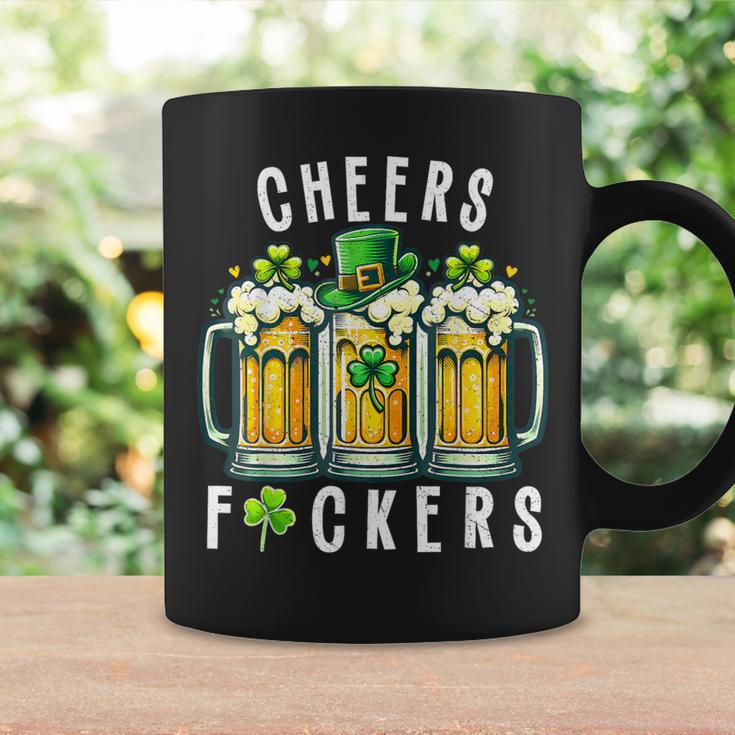 Cheers Fuckers St Patrick's Day Beer Drinking Coffee Mug Gifts ideas