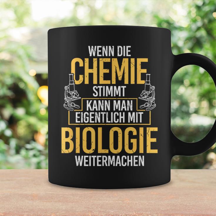 Chemie Stimmt Biologie Chemist Biologist Biochemie Tassen Geschenkideen