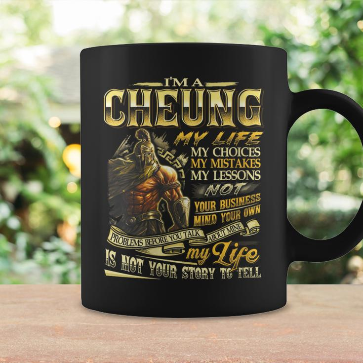 Cheung Family Name Cheung Last Name Team Coffee Mug Gifts ideas