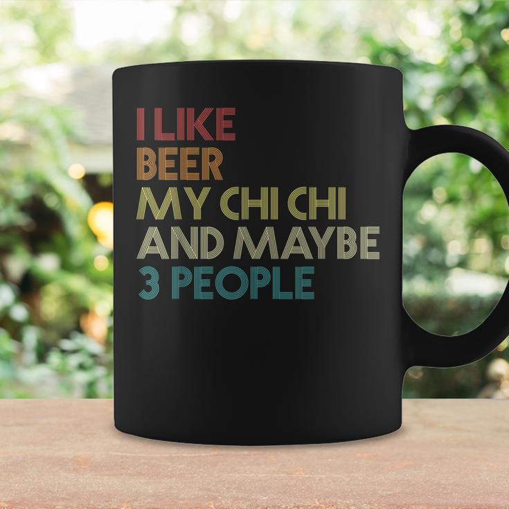 Chi Chi Dog Owner Beer Lover Quote Vintage Retro Coffee Mug Gifts ideas