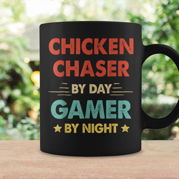 Chicken Chaser By Day Gamer By Night Coffee Mug Gifts ideas