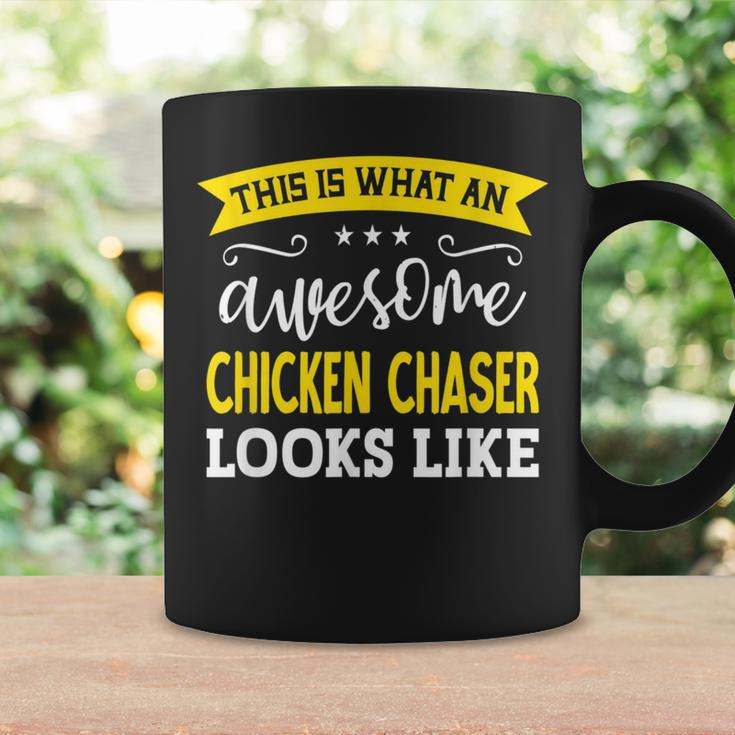 Chicken Chaser Job Title Employee Worker Chicken Chaser Coffee Mug Gifts ideas