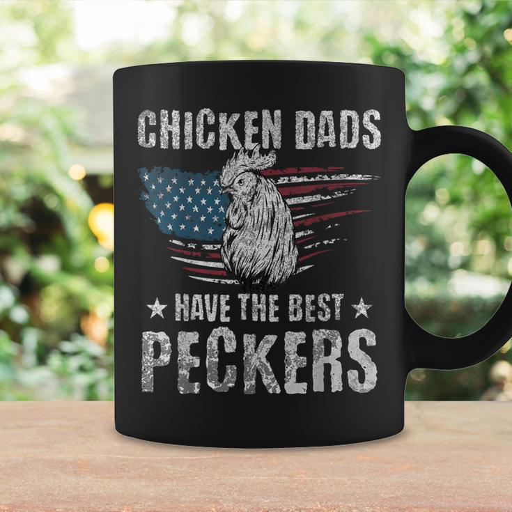 Chicken Dads Have The Best Peckers Ever Adult Humor Coffee Mug Gifts ideas