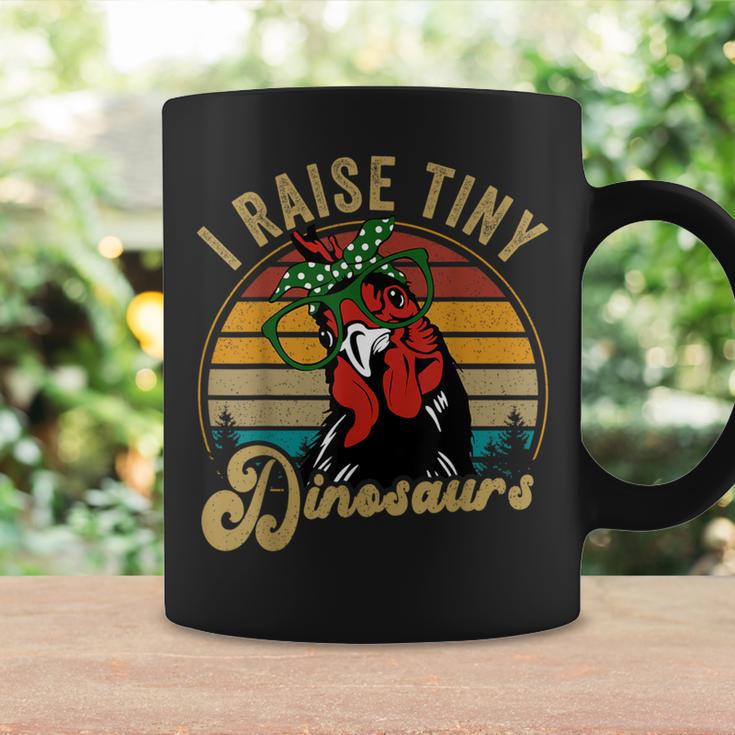 Chicken Lover I Raise Tiny Dinosaurs Mama Hen Farm Mom Coffee Mug Gifts ideas