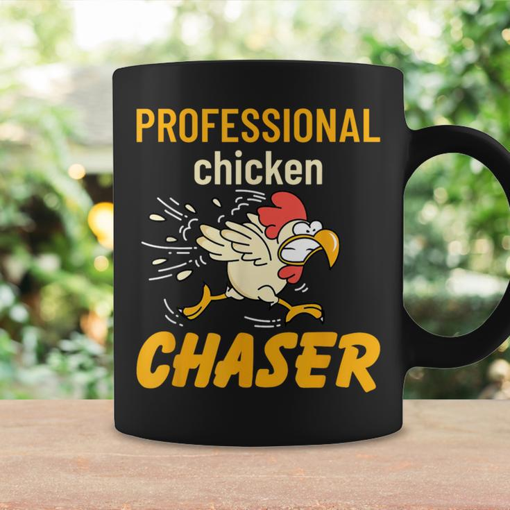 Chicken Professional Chaser Farmer Farm Coffee Mug Gifts ideas