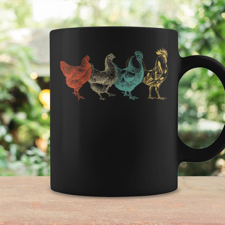 Chicken Retro Vintage Poultry Farmer Farm Lover Coffee Mug Gifts ideas