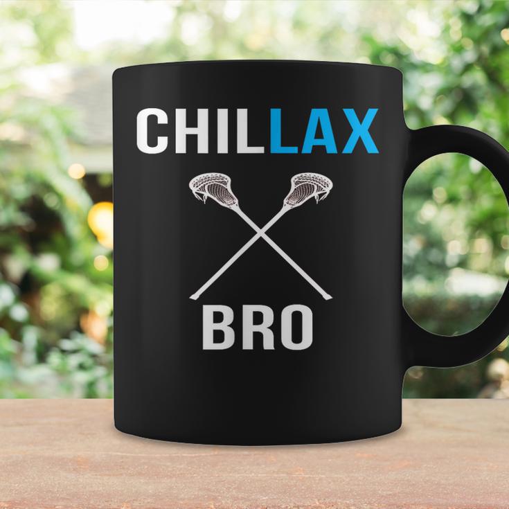 Chill Lax Bro Lacrosse Joke Lax Coffee Mug Gifts ideas