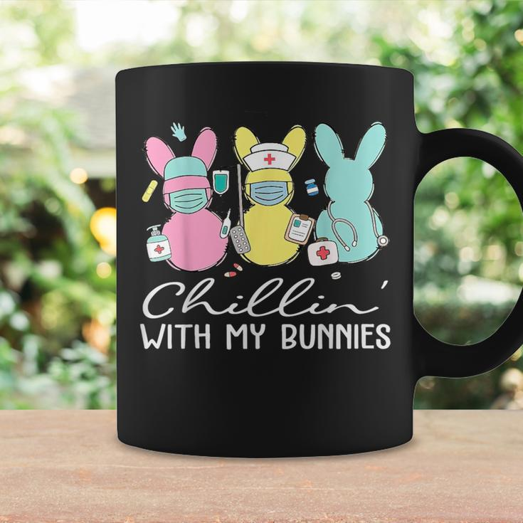 Chillin With My Bunnies Nurse Easter Day Nursing Rn Nicu Coffee Mug Gifts ideas