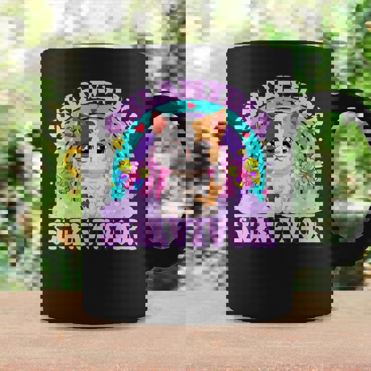Chlamydia Survivor Cat Sarcastic Y2k Inappropriate Coffee Mug Gifts ideas