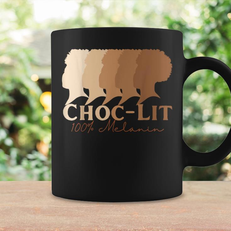 Choc-Lit 100 Melanin Black Pride History Bhm Ethnic Coffee Mug Gifts ideas