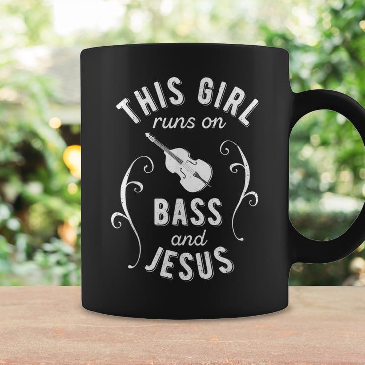 Christian Double Bass Jazz Instruments Music Coffee Mug Gifts ideas