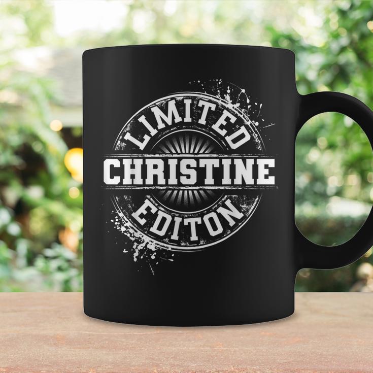 Christine Limited Edition Personalized Name Idea Coffee Mug Gifts ideas