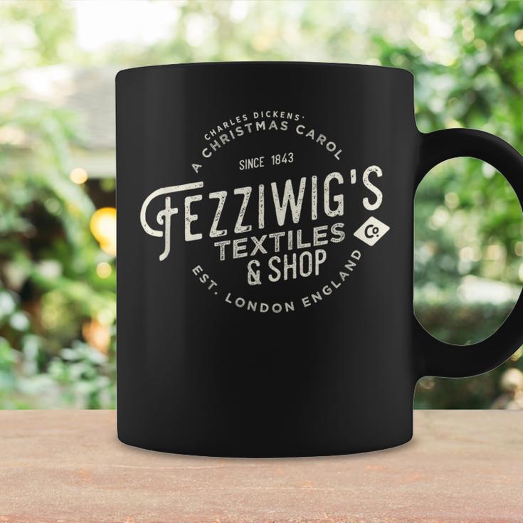 Christmas Carol Fezziwigs Scrooge Holiday Coffee Mug Gifts ideas