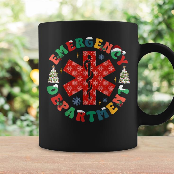 Christmas Emergency Department Er Nurse Emergency Room Tech Coffee Mug Gifts ideas