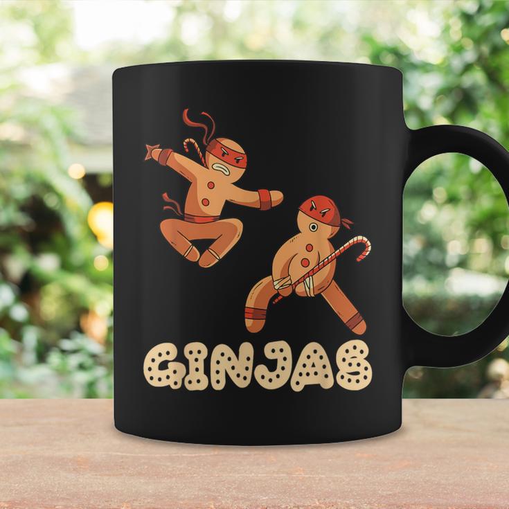 Christmas Ginjas Ninja Gingerbread Man Coffee Mug Gifts ideas