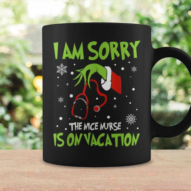 Christmas I Am Sorry The Nice Nurse Is On Vacation Coffee Mug Gifts ideas