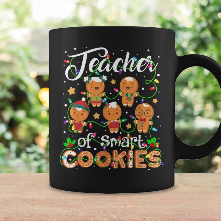 Christmas Teacher Of Smart Cookies Gingerbread Xmas Teacher Coffee Mug Gifts ideas