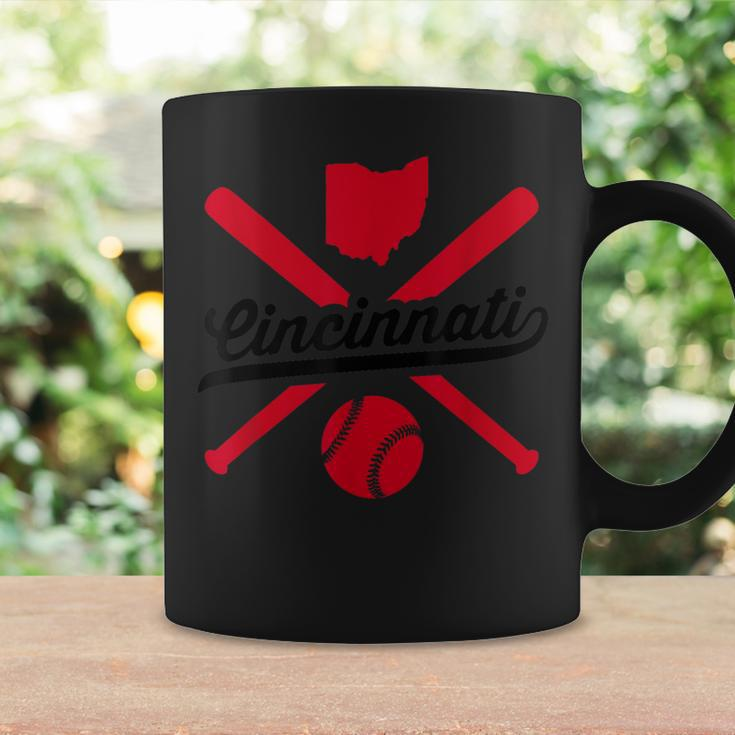 Cincinnati Baseball Vintage Ohio Pride Red Love City Coffee Mug Gifts ideas