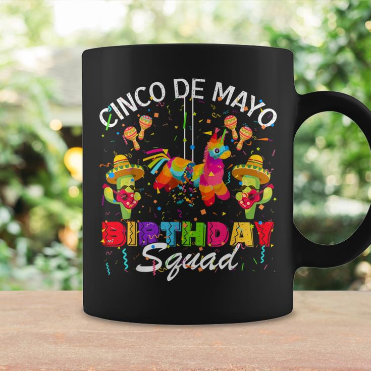 Cinco De Mayo Birthday Squad Pinata Party Family Matching Coffee Mug Gifts ideas