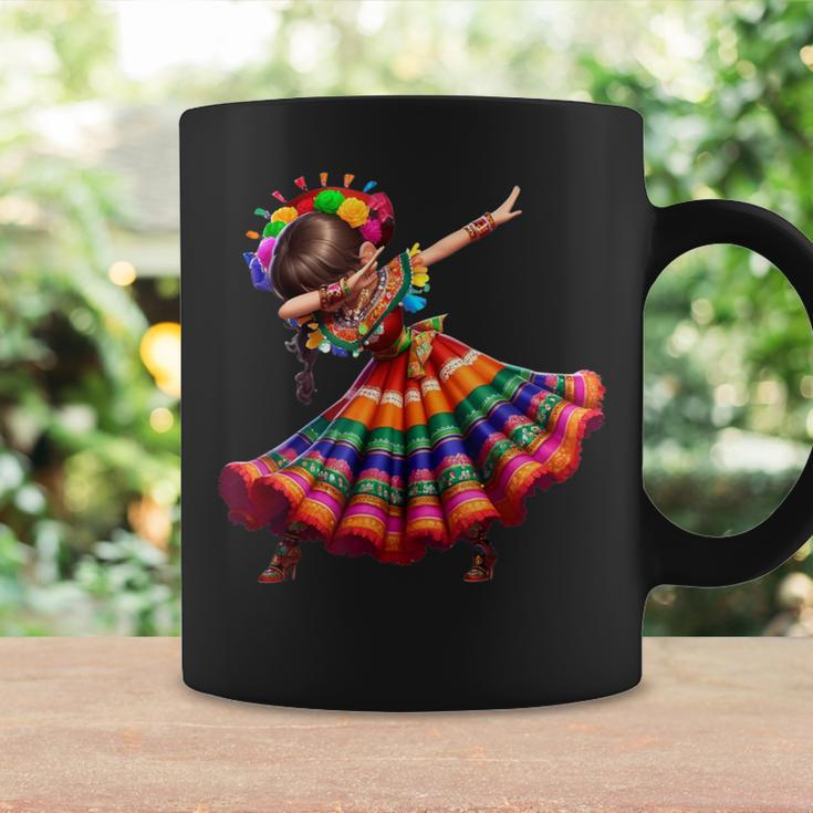 Cinco De Mayo Mexican Dabbing Woman Cinco De Mayo Coffee Mug Gifts ideas