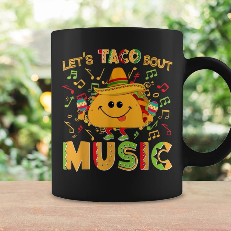 Cinco De Mayo Let's Taco Bout Music Mexican For Boys Girls Coffee Mug Gifts ideas