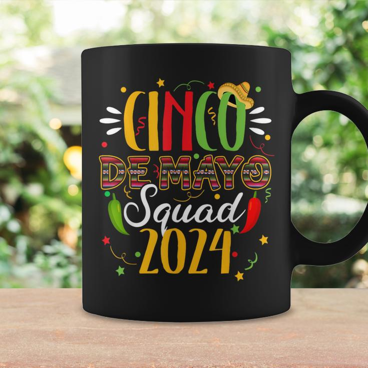 Cinco De Mayo Squad 2024 Family Matching Mexican Party Coffee Mug Gifts ideas