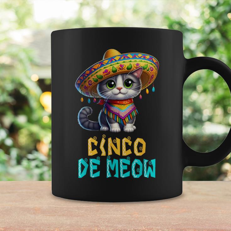 Cinco De Meow With Smiling Cat Lover Coffee Mug Gifts ideas