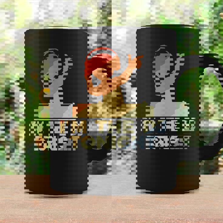Cita Divertida De Un Dj Esta Noche Soy Yo El Dj Taza de café Ideas de regalos