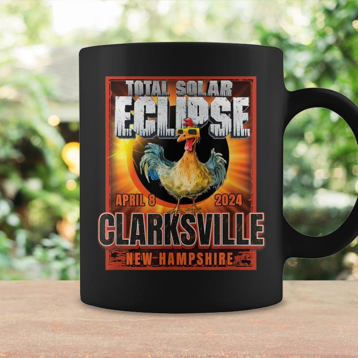 Clarksville New Hampshire Total Solar Eclipse Chicken Coffee Mug Gifts ideas