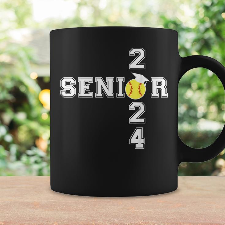 Class Of 2024 Senior Softball Player Graduation Coffee Mug Gifts ideas