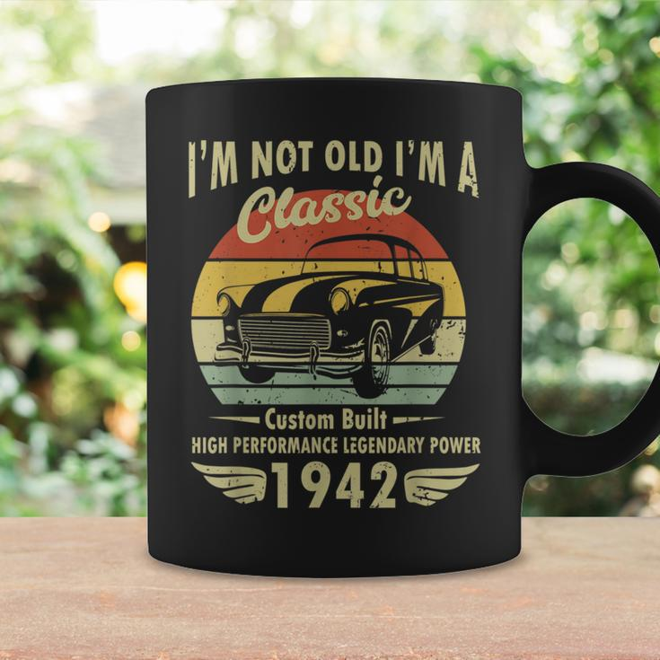 Im Classic Car 80Th Birthday 80 Years Old Born In 1942 Coffee Mug Gifts ideas
