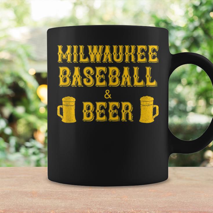 Classic Milwaukee Baseball & Beer Fan Retro Vintage Coffee Mug Gifts ideas