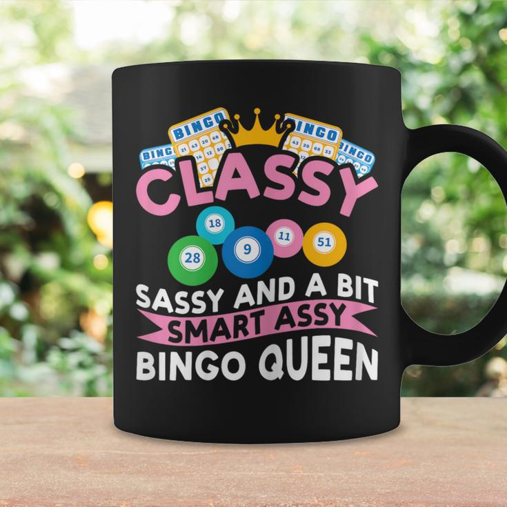 Classy Sassy And A Bit Smart Assy Bingo Queen Bingo Player Coffee Mug Gifts ideas