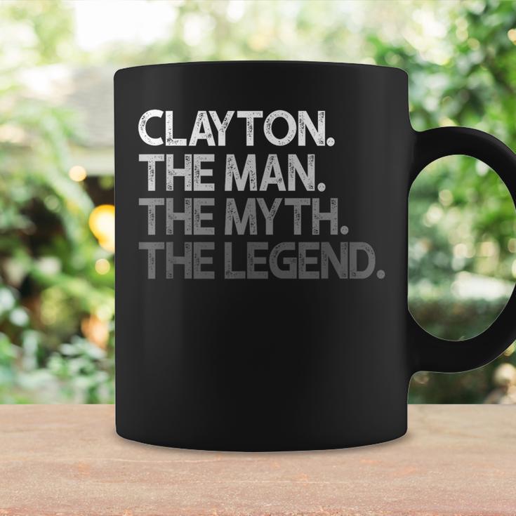 Clayton The Man Myth Legend Coffee Mug Gifts ideas