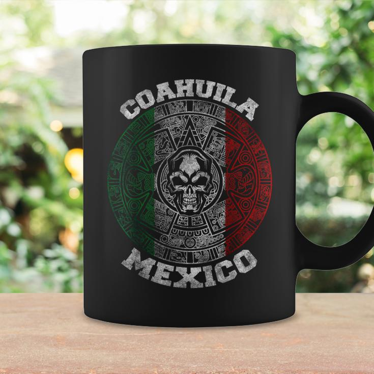 Coahuila Aztec Calendar Mayan Skull Mexican Pride Symbol Coffee Mug Gifts ideas