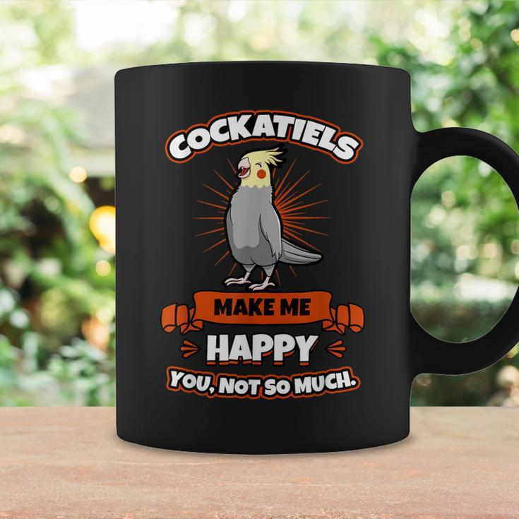 Cockatiel Cockatoo Lutino Weiro Bird Parrot Quarrion Tiel Coffee Mug Gifts ideas