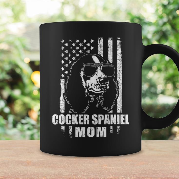 Cocker Spaniel Mom Cool Vintage Retro Proud American Coffee Mug Gifts ideas